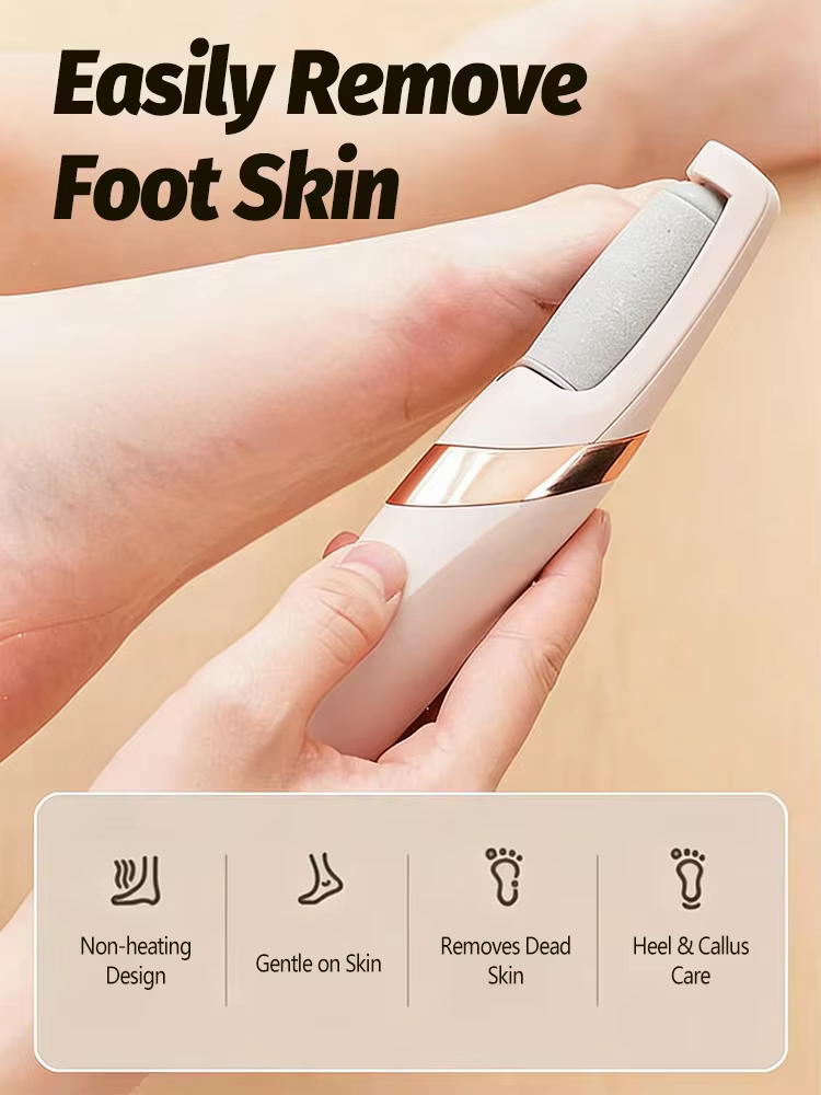 Lime électrique pour les pieds lavable