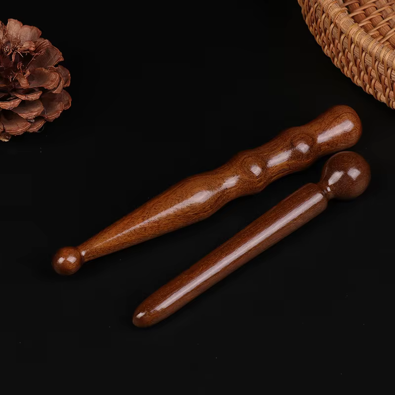 (HG) 1PC bois Spa bâton musculaire Cellulite tissus profonds Fascia Point de déclenchement libération auto pied corps