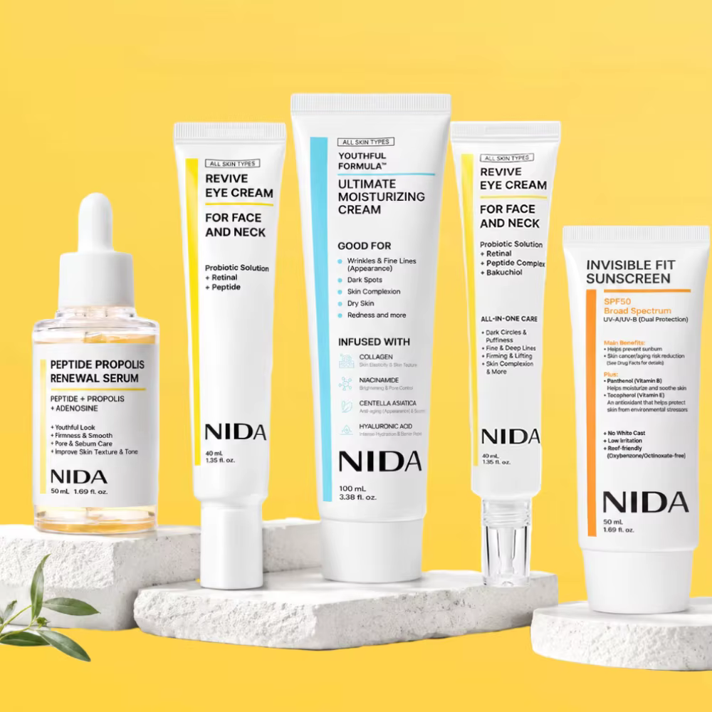 Sérum facial régénérant au peptide de propolis NIDA