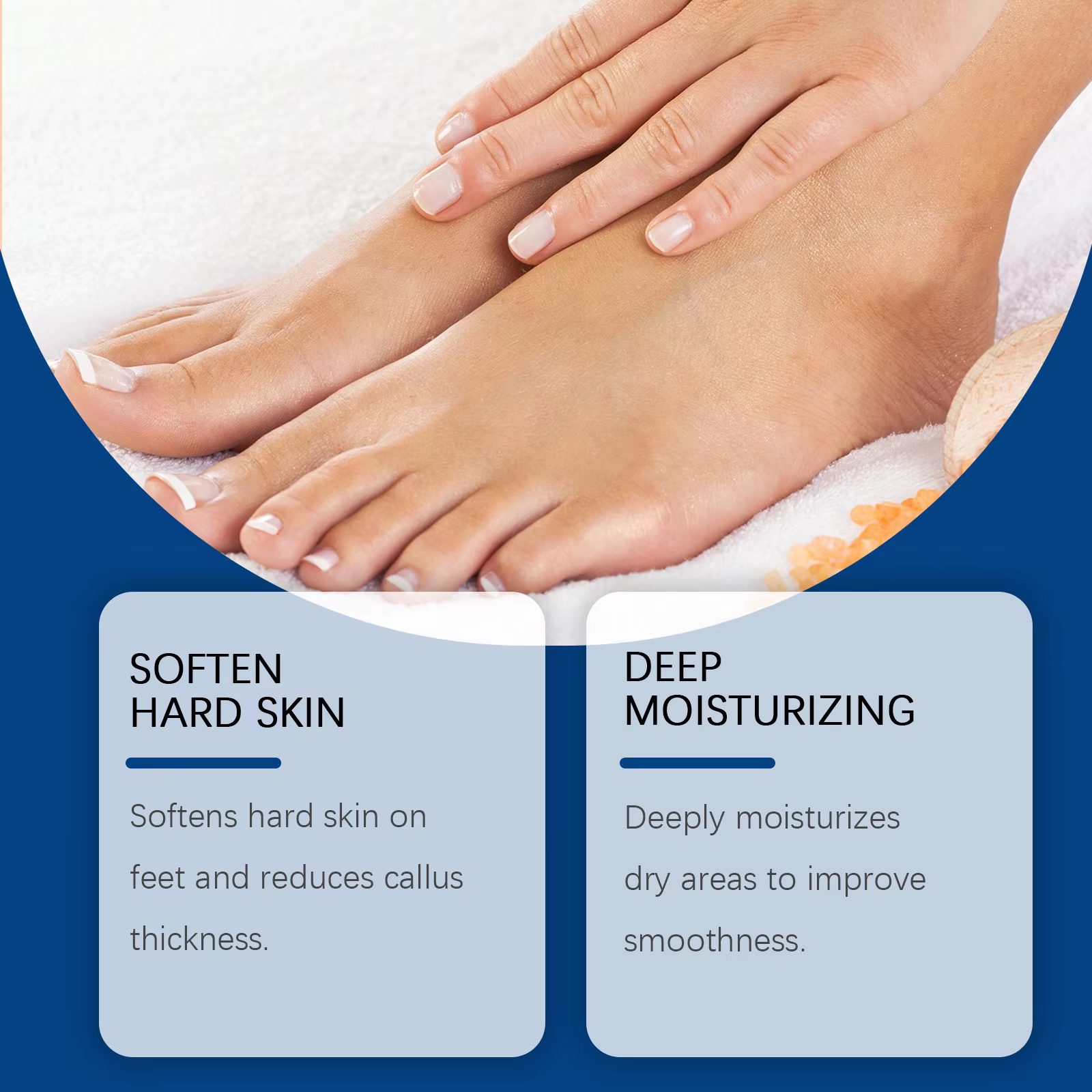 Gel dissolvant de callosités des pieds, hydratant, lisse, Anti-séchage, crème réparatrice du talon craquelé, adoucit les callosités, élimination des peaux mortes