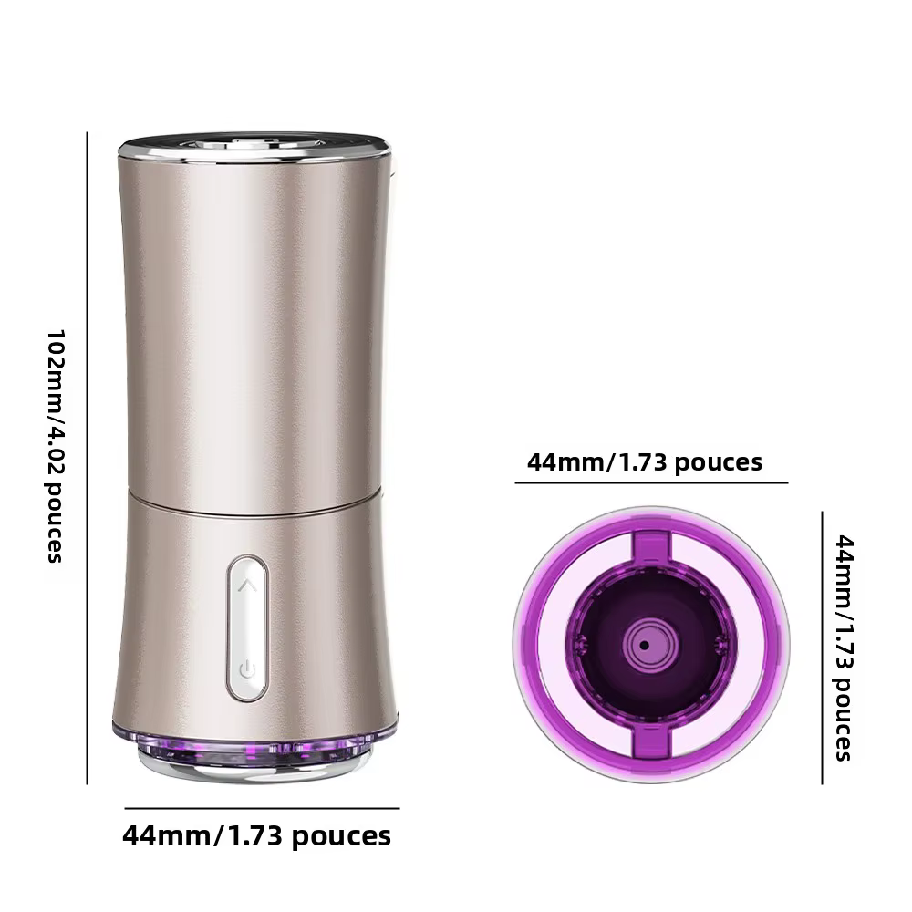 Appareil facial à aspiration sous vide et microcourant EMS