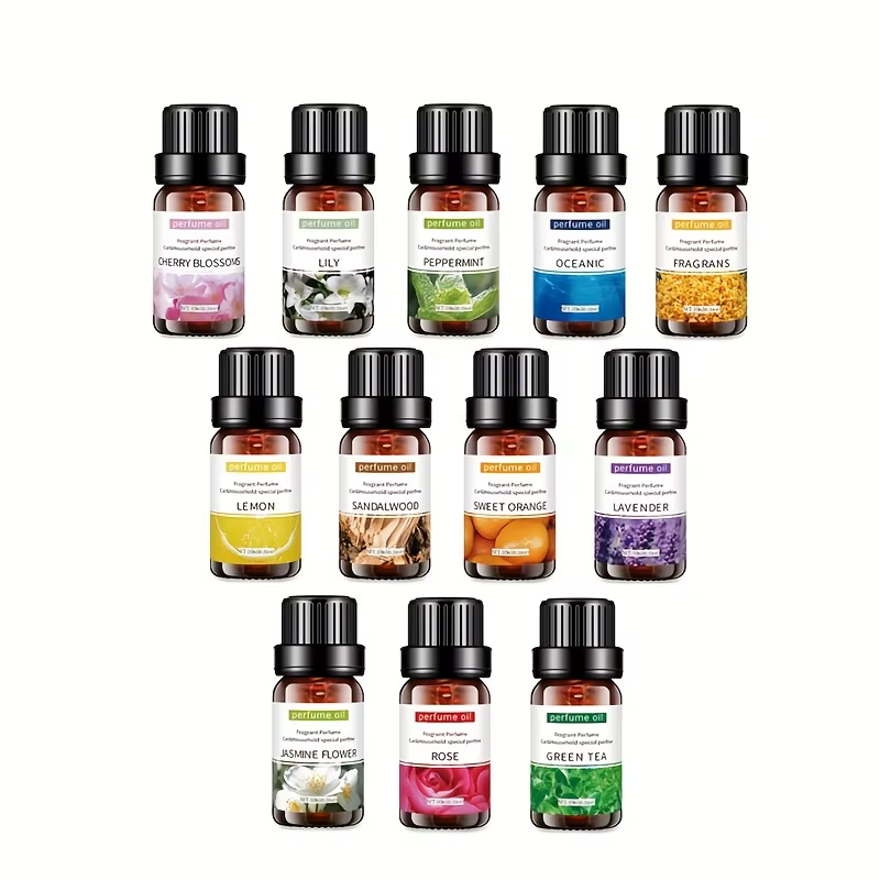 12 types d'huiles essentielles biologiques