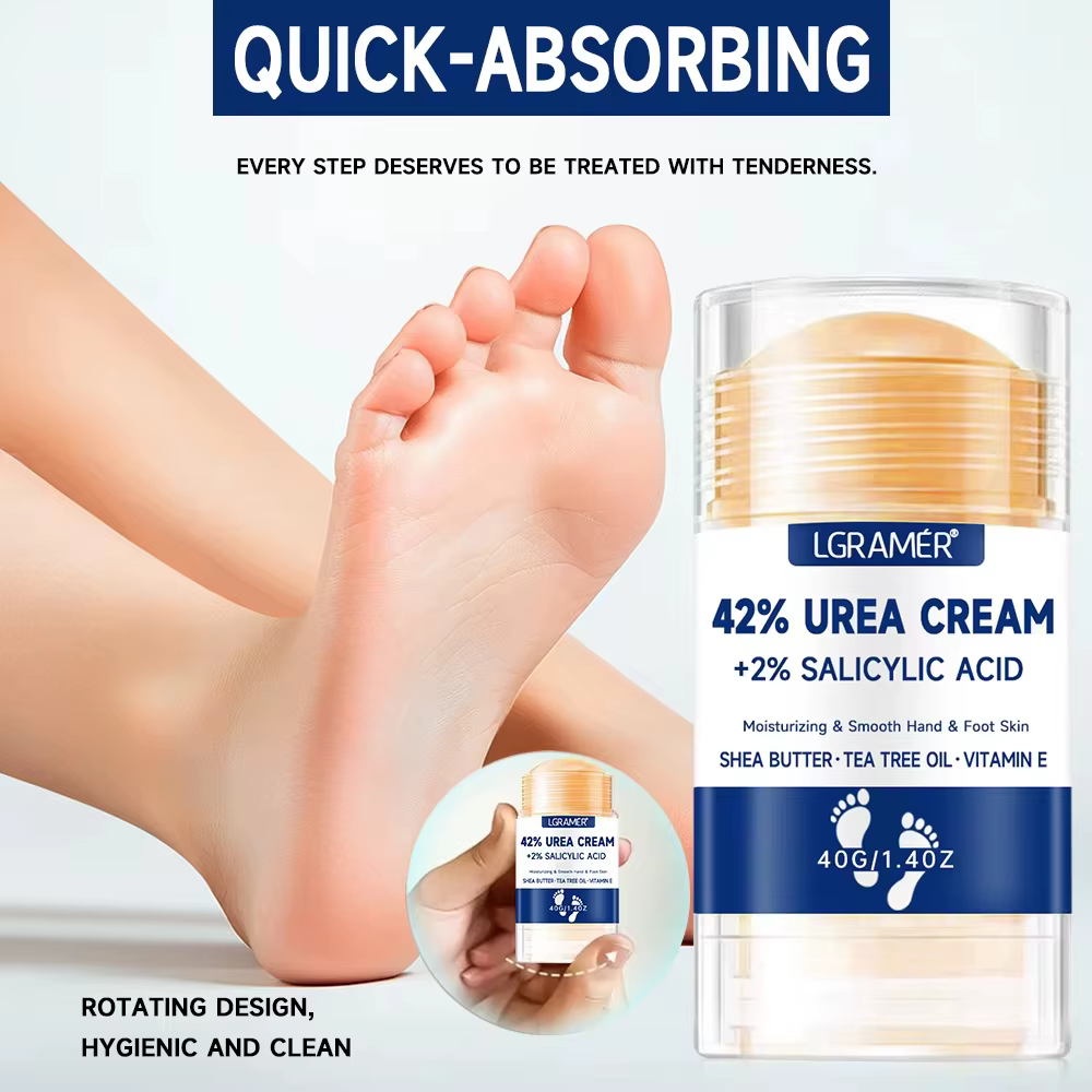 Crème pour les pieds à l'urée 42% + 2% acide salicylique soin hydratant intensif