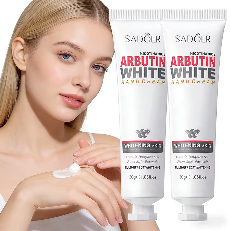 Crème pour les mains à l'arbutine et à la nicotinamide