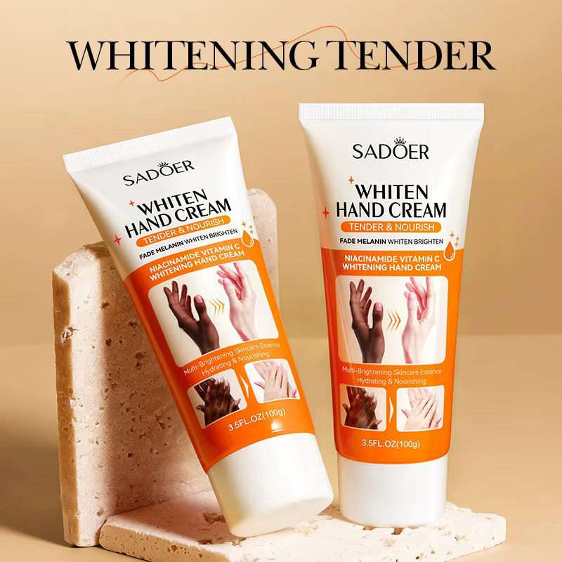 SADOER crème pour les mains blanchissante pour la peau hydratante tendre nourrir Non grasse hydratant beauté soins