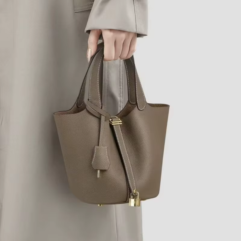 Sac à main classique pour femme, sac seau simple, sac de maman, sac polyvalent et tendance pour femme, transfrontalier