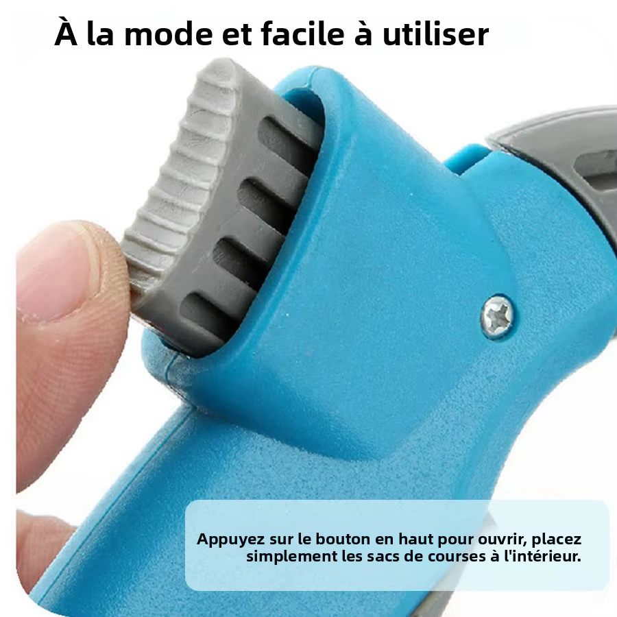 Poignées de sac de courses portables, support de poignée de transport, support de sac d'épicerie, Gadget de poignée de transport pratique