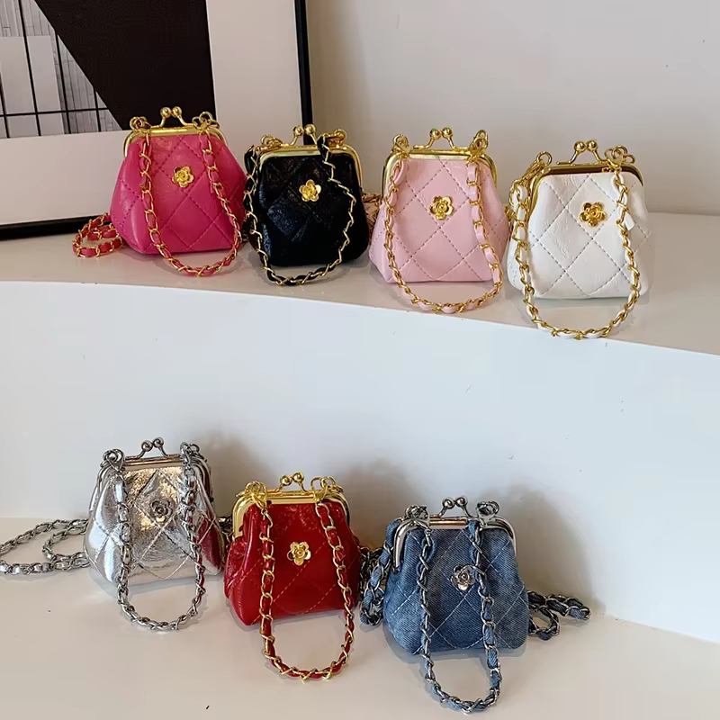 Mini sac à bandoulière pour femme, sac à main de luxe, porte-monnaie JOinitiated, sac à rouge à lèvres à clip mignon, sac Hobo pour femme, super designer