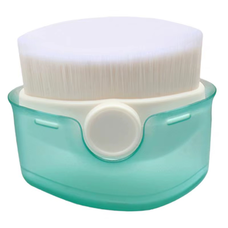 Applicateur de crème solaire à poils souples