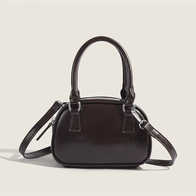 Sac bandoulière rouge pour femme, version coréenne, petit sac carré de luxe, style vintage en PU