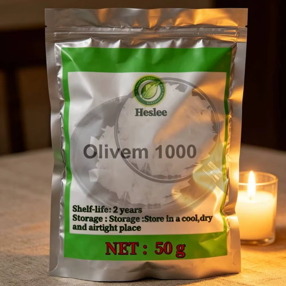 Cire émulsifiante Olivem 1000, crèmes, lotions et savons - Fabriqué en Italie, matière première cosmétique - Vente chaude