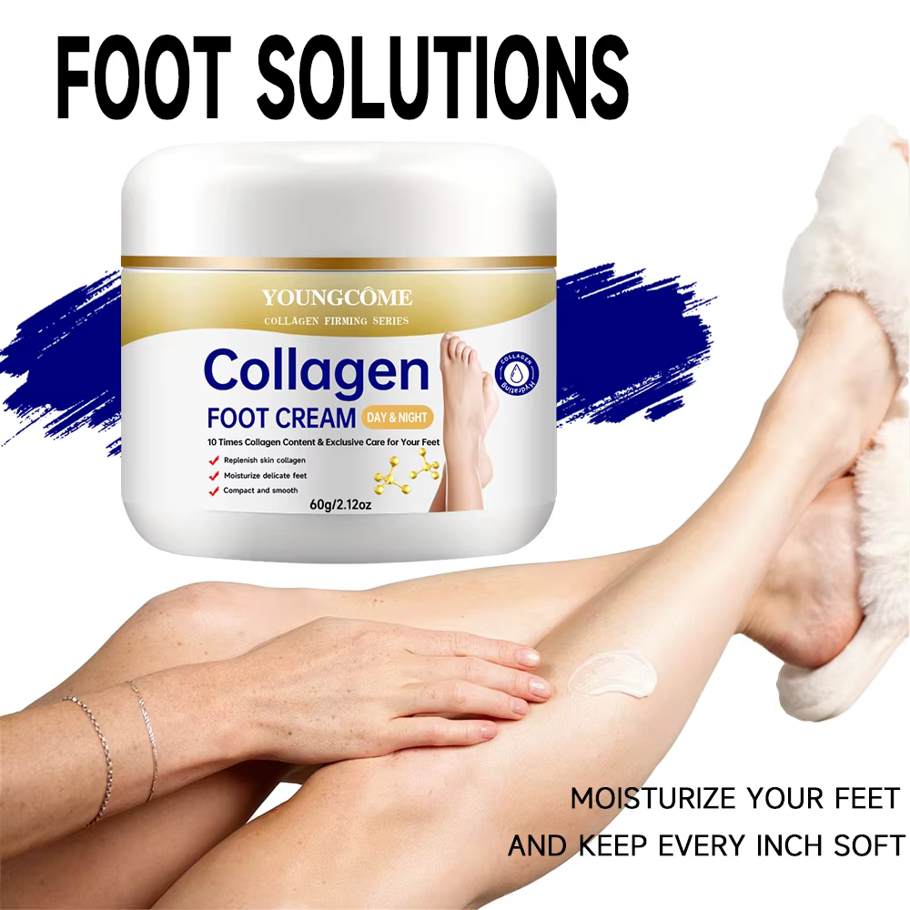 Crème pour les pieds au collagène