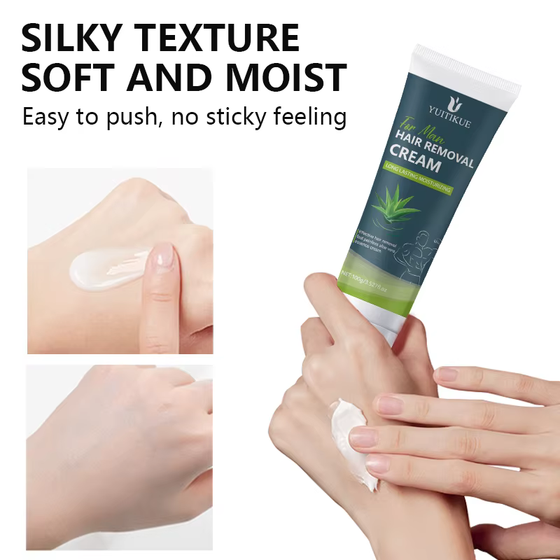 Crème dépilatoire pour hommes 100g – Douce pour peaux sensibles