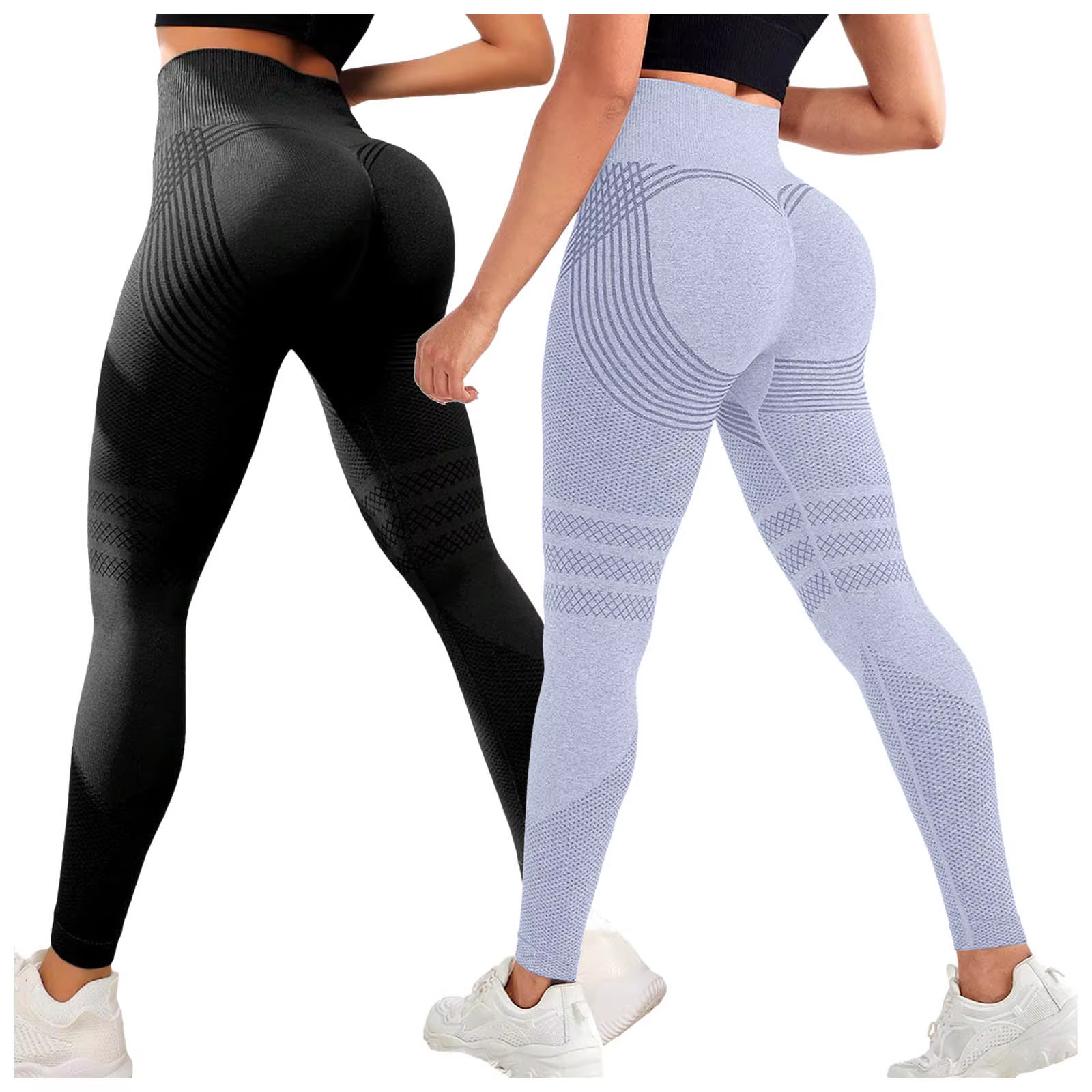 Leggings de compression 3D amincissants anti-cellulite pour femme