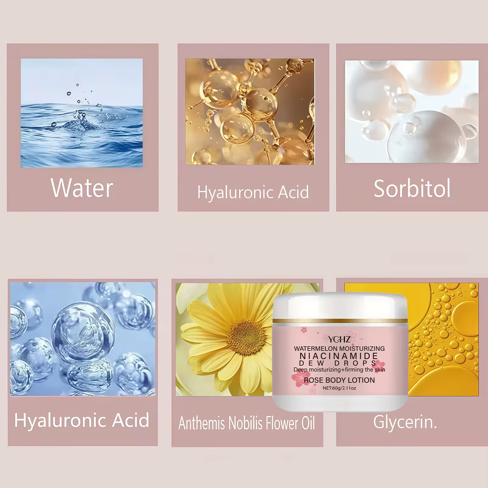 Crème liftante instantanée pour les fesses - 60g