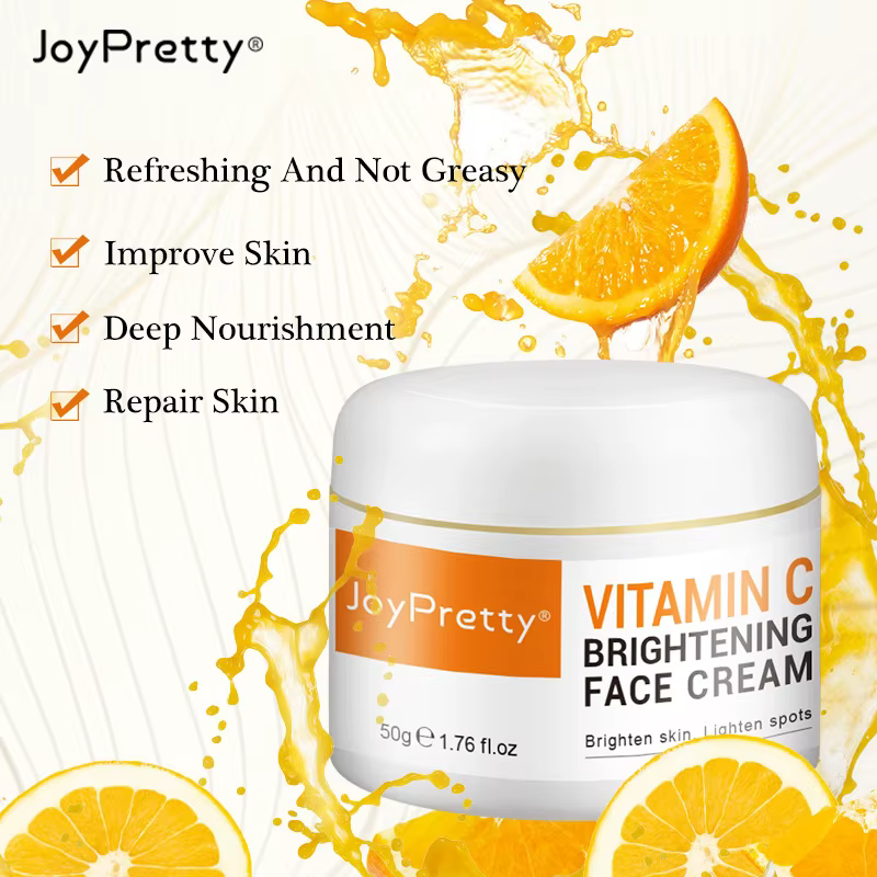 Crème éclaircissante pour le visage à la vitamine C