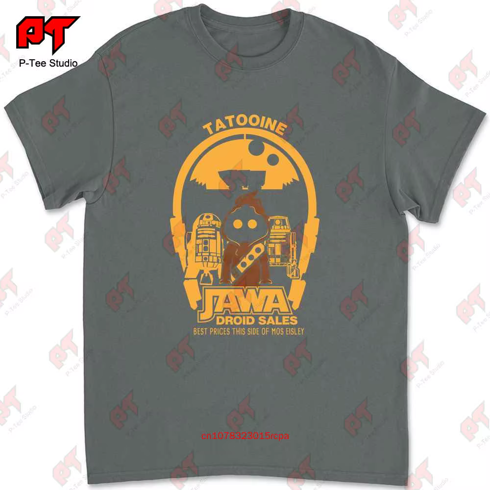 T-shirt humoristique du film hypothécaire ooine Droid, Jawa, FME7