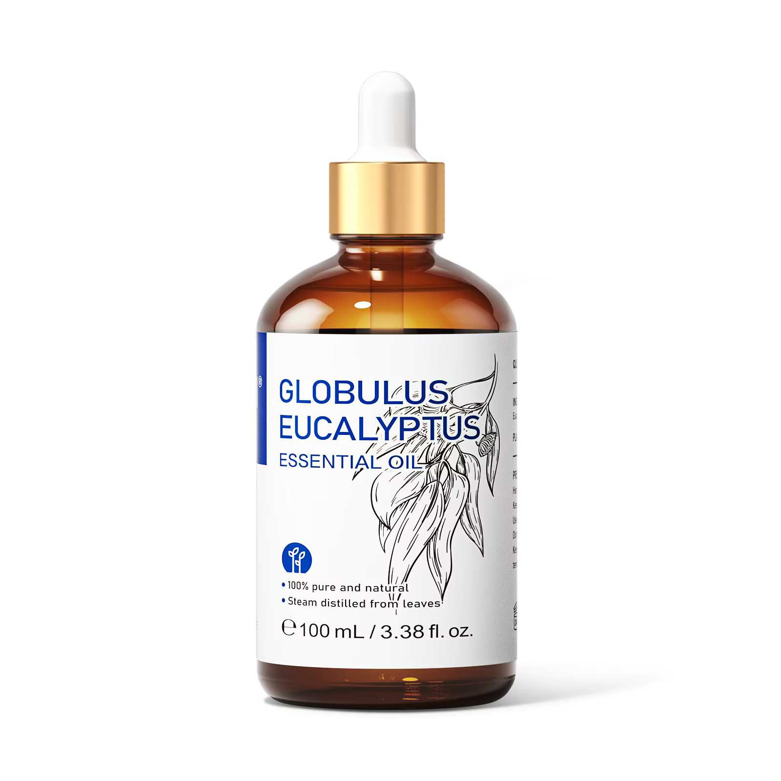 HIQILI Huile essentielle d'eucalyptus 100 ml