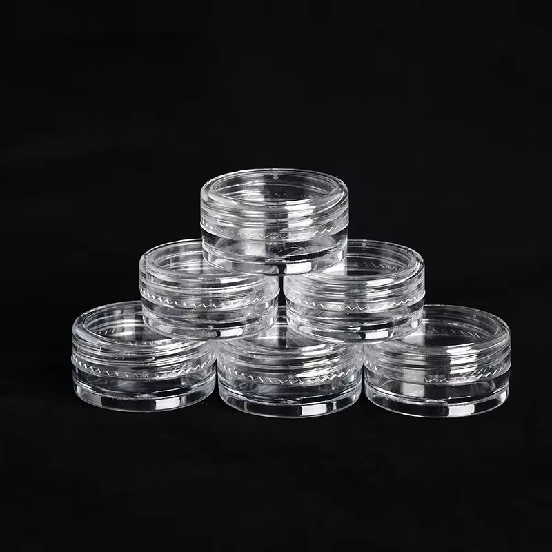 Pot à crème transparent de 2-5g