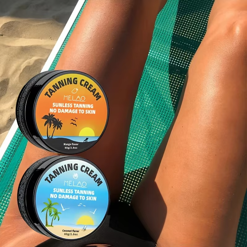MELAO Crème autobronzante sans soleil pour le corps