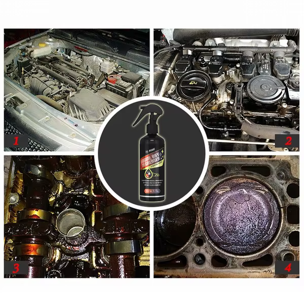 Nettoyant moteur, agent de rinçage du système d'huile interne, éliminateur de dépôts de carbone, nettoyage des boues, protection de la lubrification