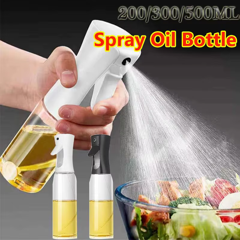 Bouteille de pulvérisation d'huile d'olive pour la cuisine, distributeur de cuisson au barbecue, cuisson au camping, vinaigre africain, soja aiss, pulvérisateur de ce, beaucoup, 200ml, 300ml