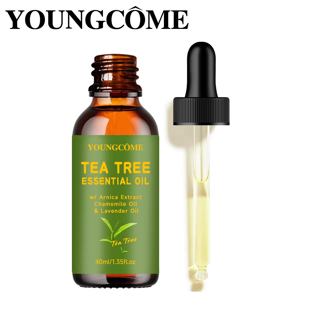 Huile essentielle d'arbre à thé pour soins de la peau