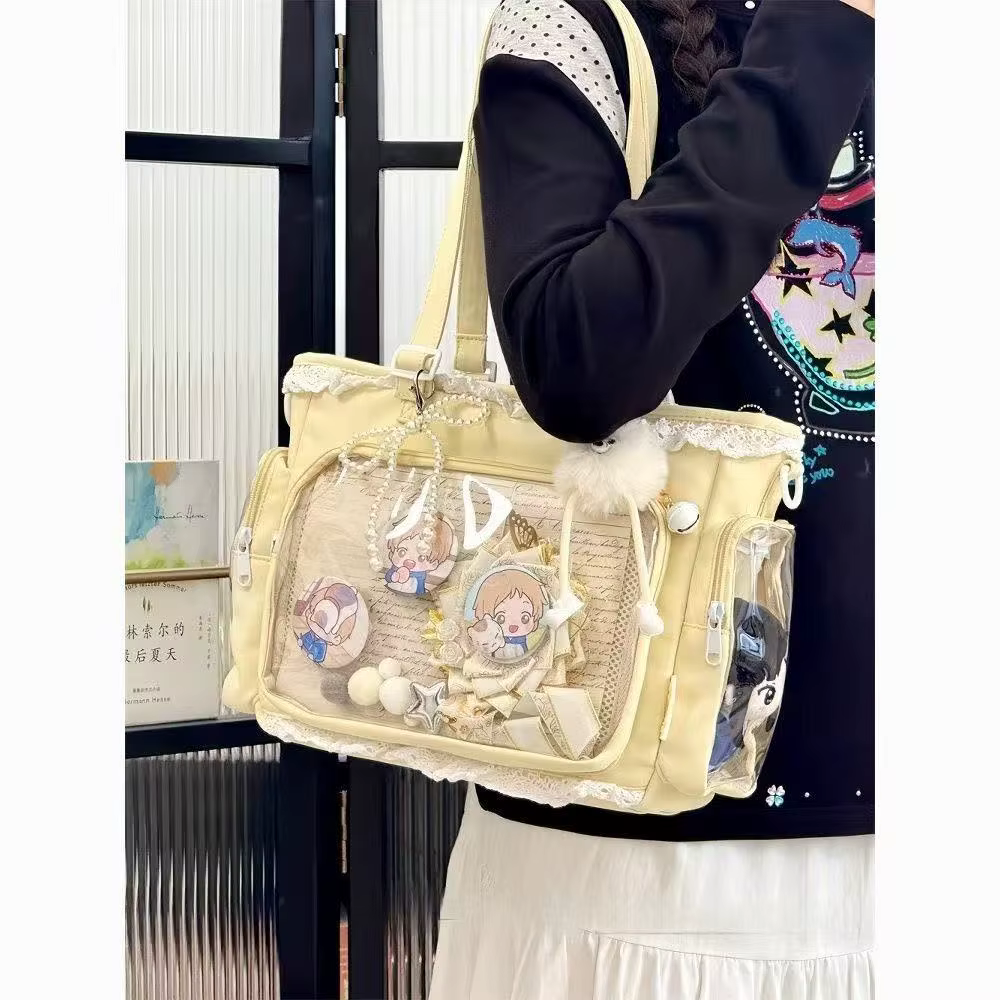 Ballet fille grande appétit Itabag japonais bidimension unique épaule sac à bandoulière cadeau pour amis sac à main femme