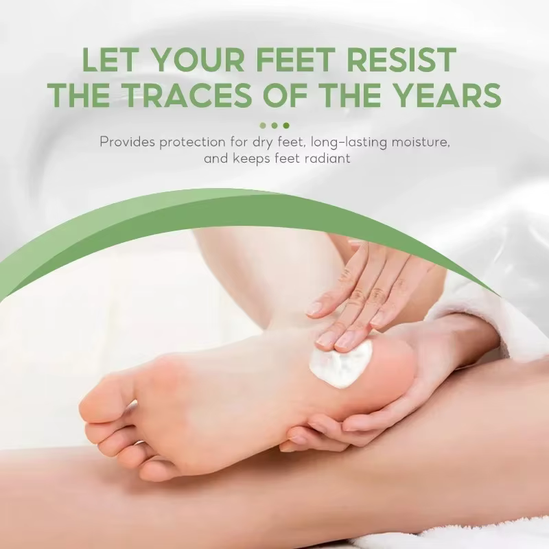 Crème Anti-fissure à base de plantes pour les pieds