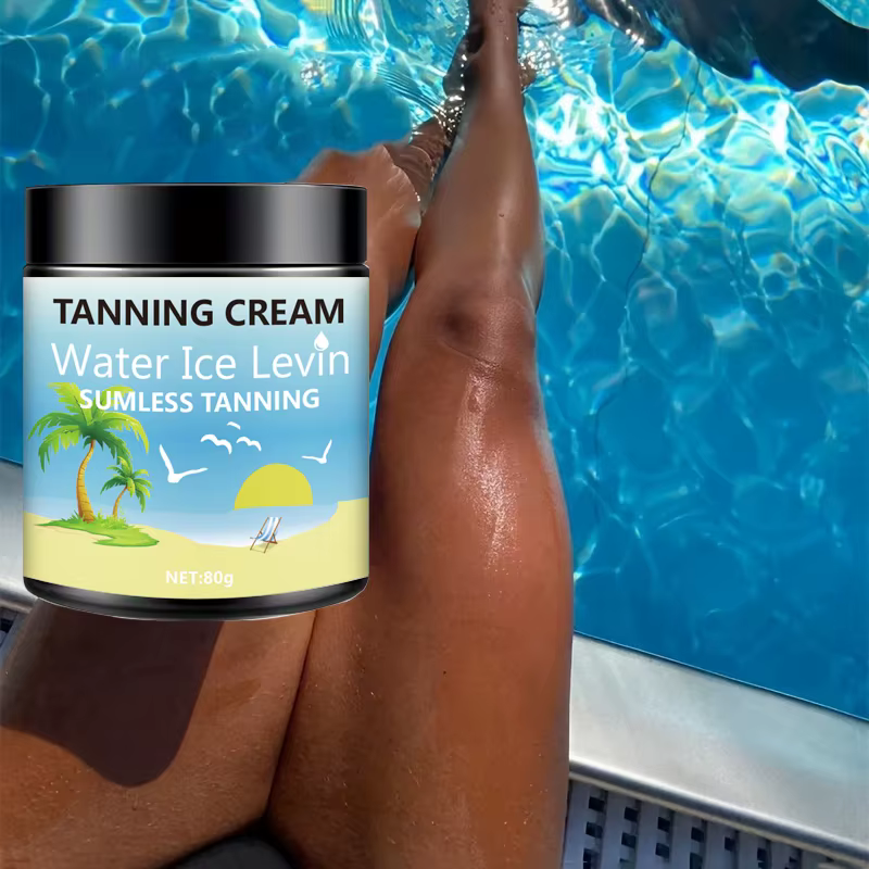 Lotion bronzante pour le corps