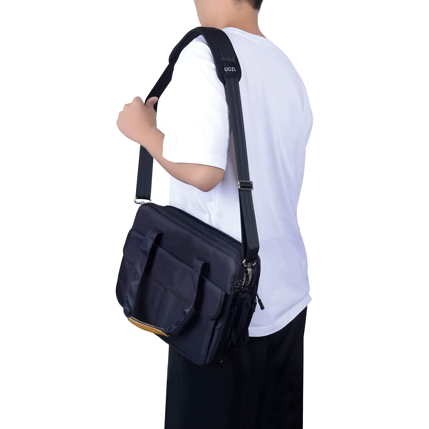 Bandoulière de sac à main universelle de 59 pouces, avec rembourrage fixe Ultra épais et double boucles réglables équilibrées, Crossb