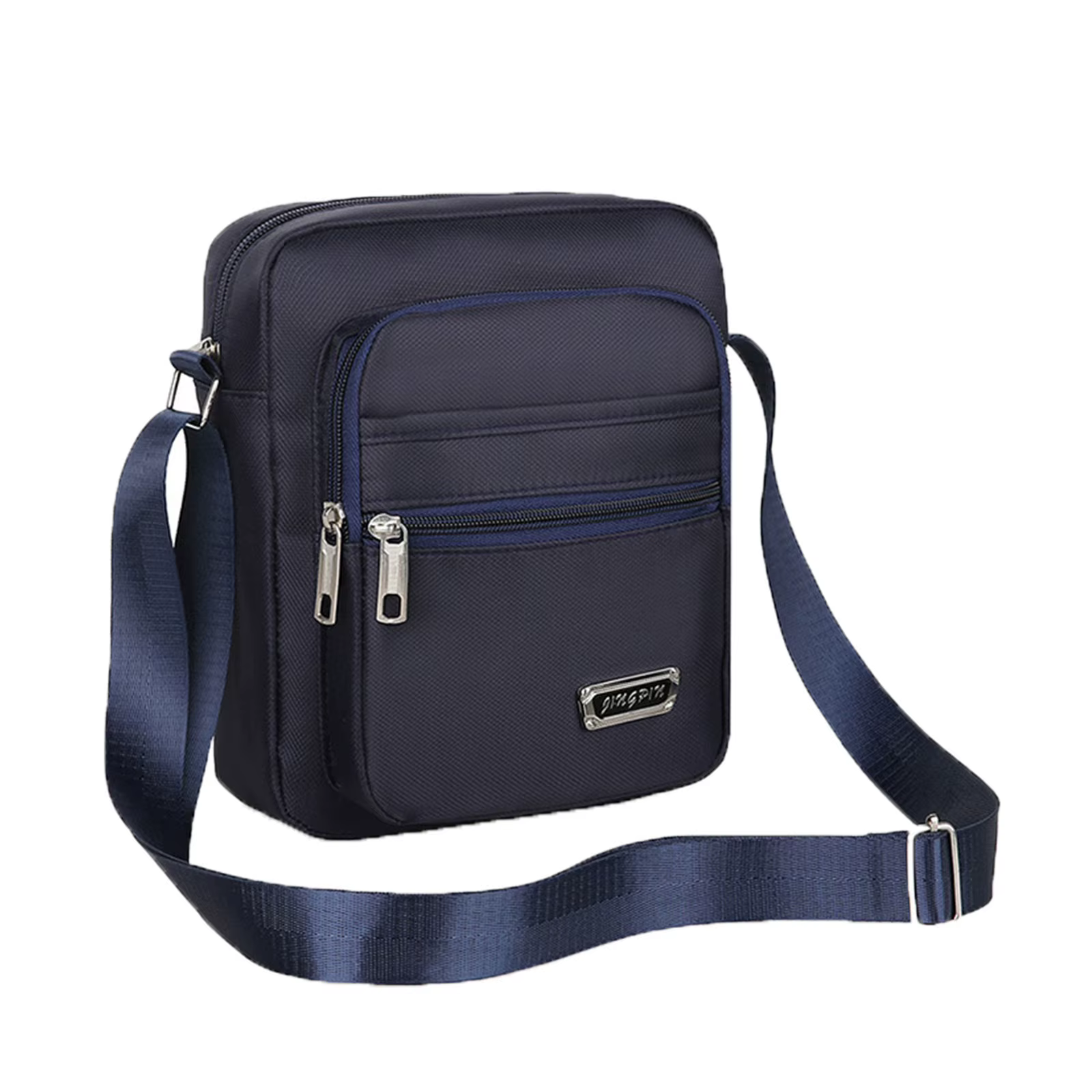 Sac à main en toile pour hommes, sacs de messager initiés, sac de voyage décontracté, sac de taille multifonctionnel, sac de rangement d'affaires étanche, solide