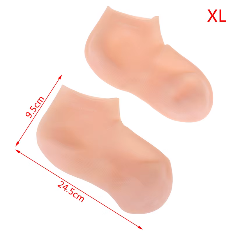 1 paire de chaussettes de soins des pieds et des mains