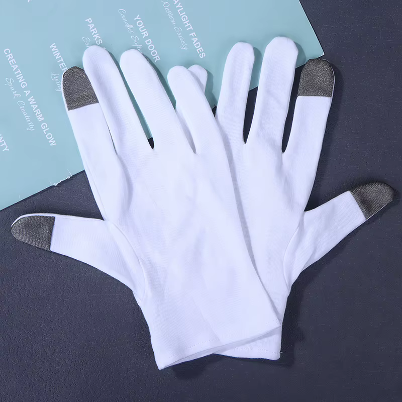 Gants hydratants en coton doux pour les mains sèches et craquelées