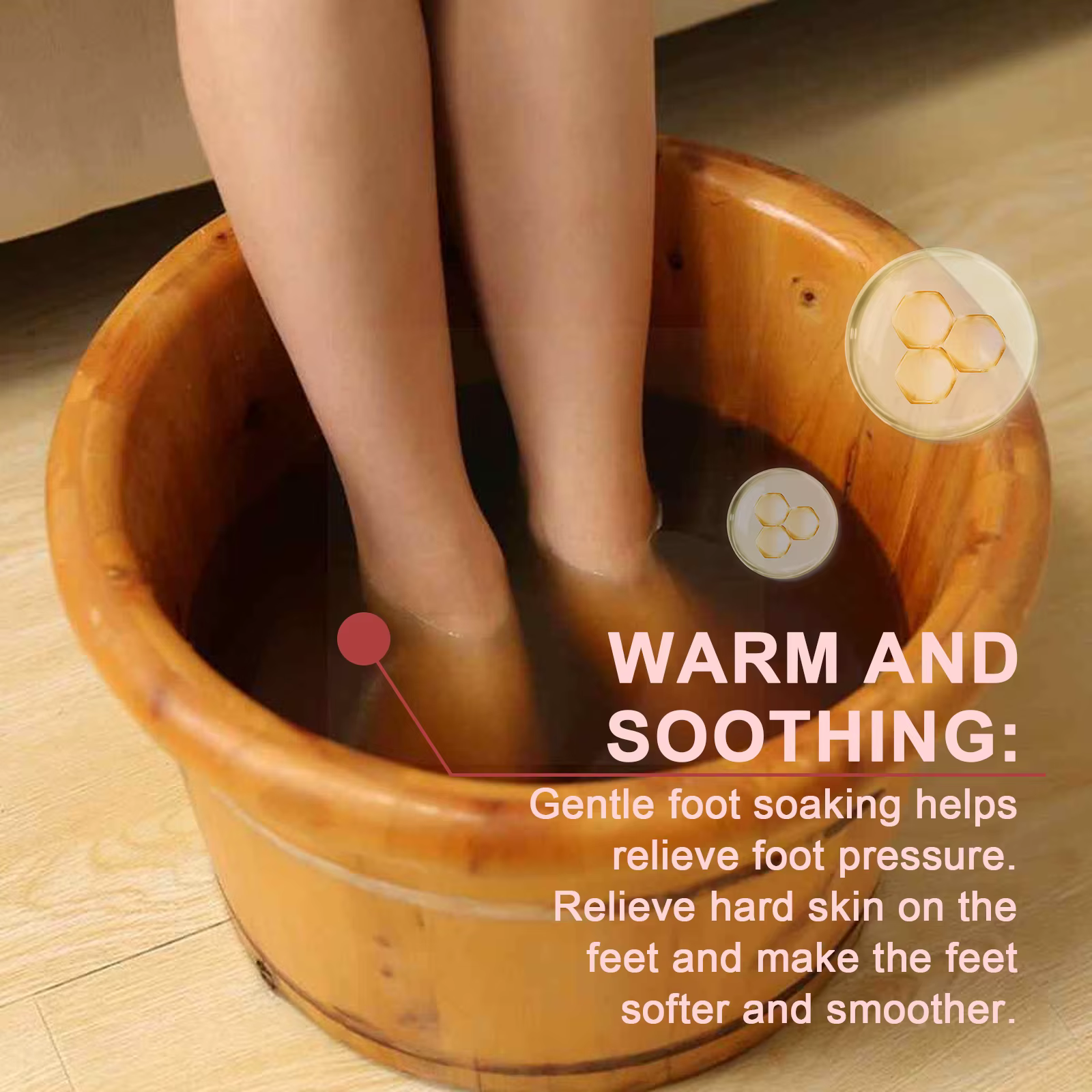 Pack de bain de pieds aux herbes pour le confort des pieds