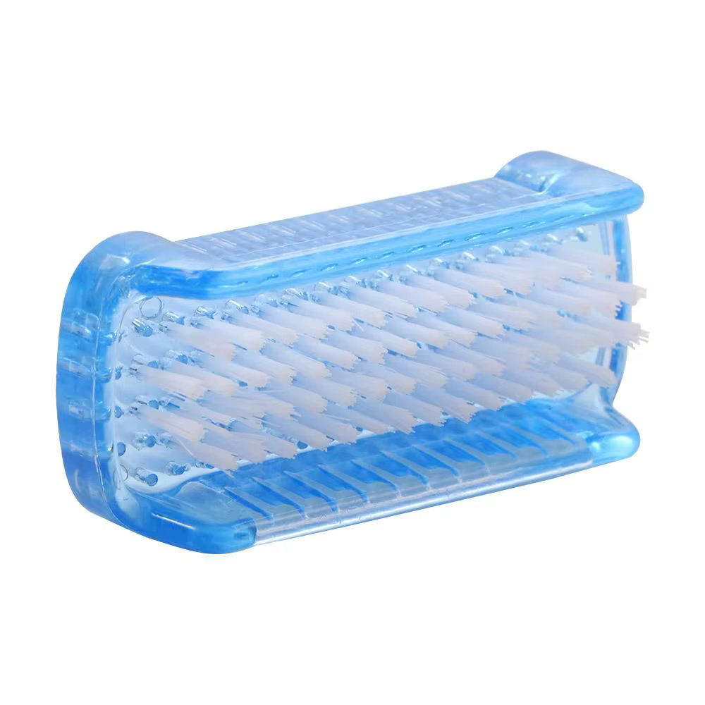 Brosse à Ongles Double Face Douce pour Manucure et Pédicure