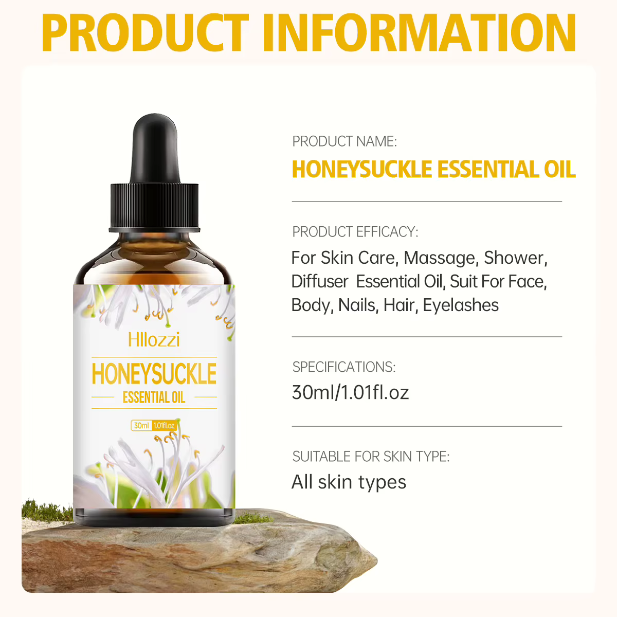 30ml huile essentielle de chèvrefeuille