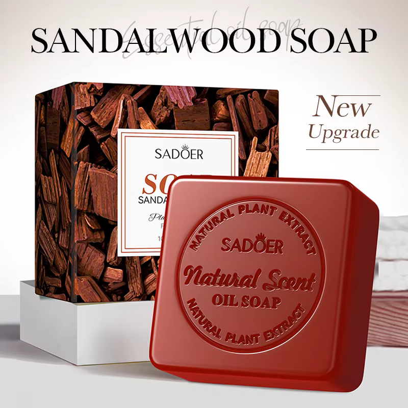 Savon artisanal au bois de santal pour femmes