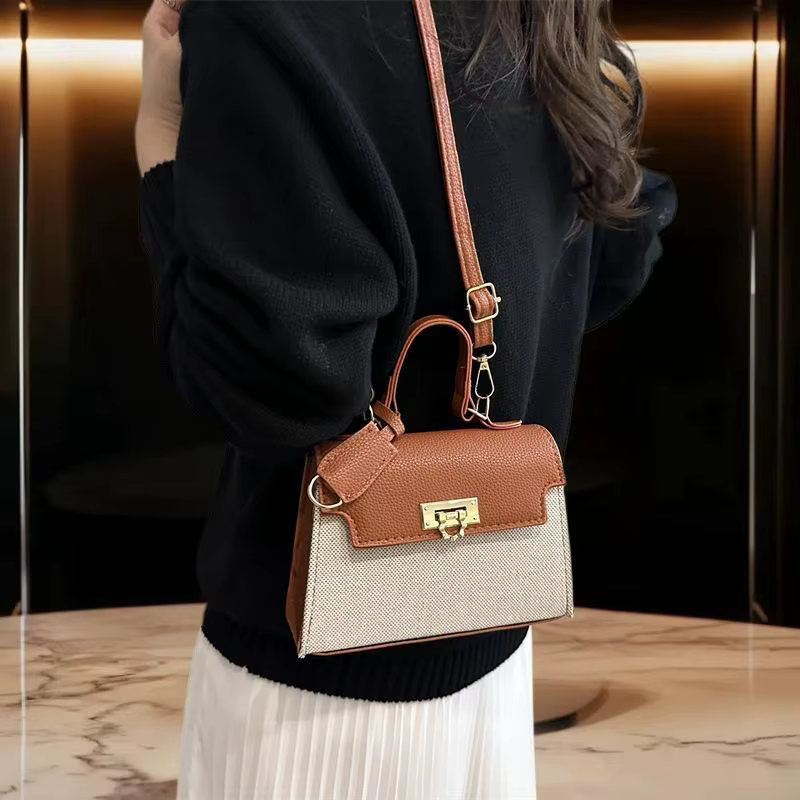 Sac fourre-tout bandoulière multifonctionnel élégant pour femme – Idéal pour les sorties, les vacances, ou comme accessoire cadeau