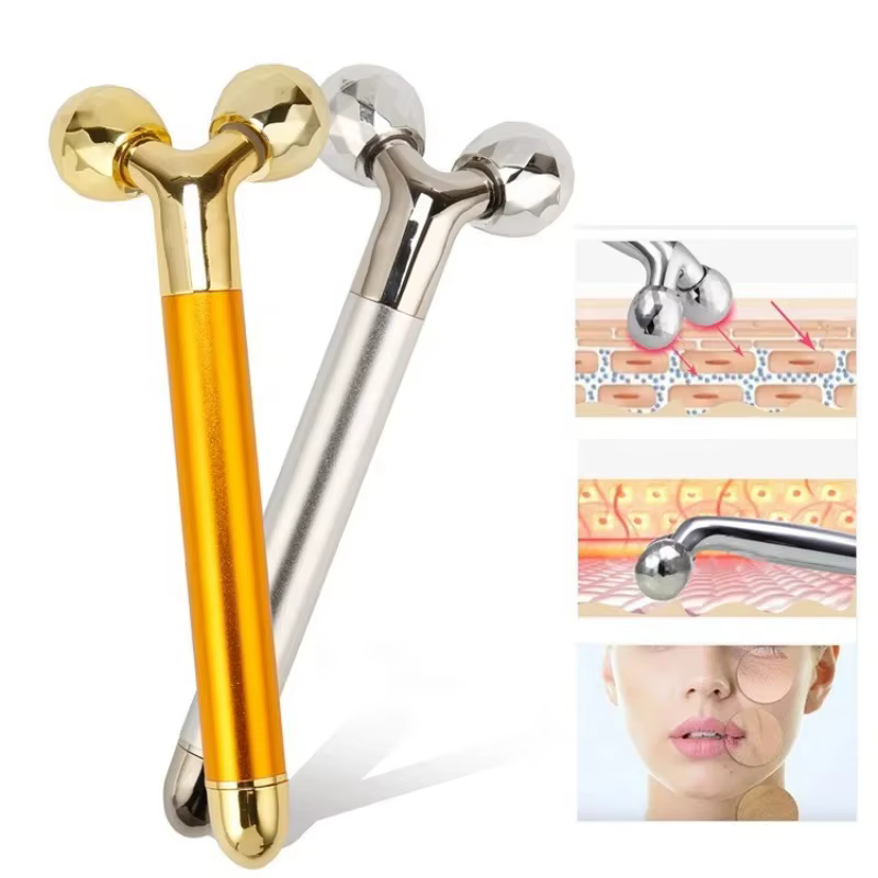 Rouleau de beauté électrique vibrant pour le visage