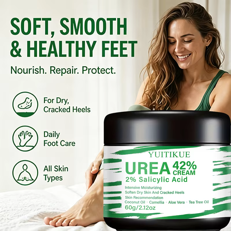 Crème pour les pieds YUITIKUE à 42% d'urée