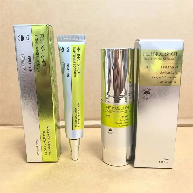 Ensemble de soins de la peau coréen original Instant The Vita A Retinal Shot : booster raffermissant
