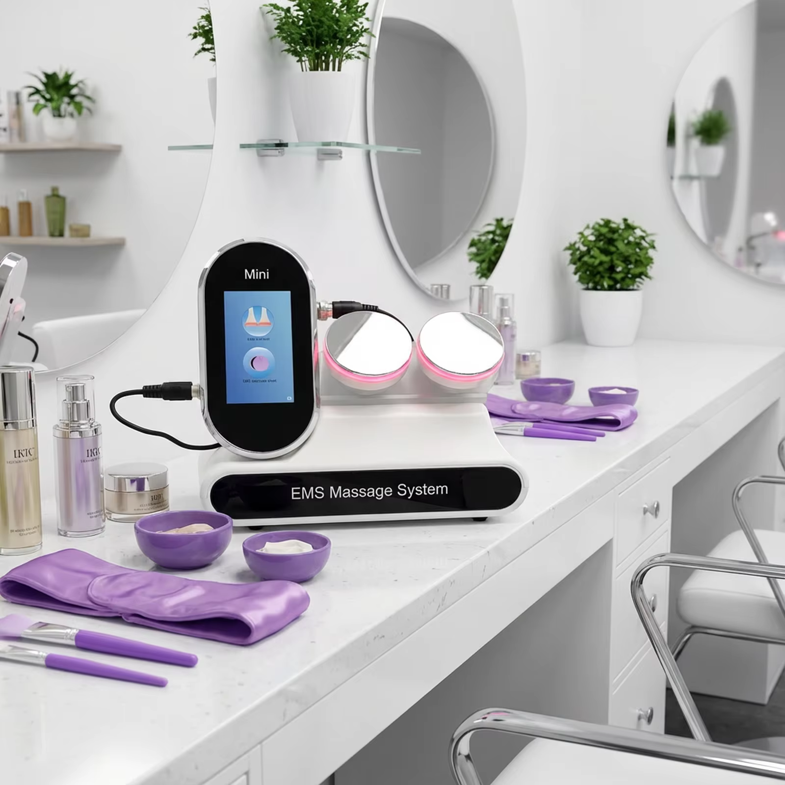 Appareil de massage beauté microcourant EMS pour le corps