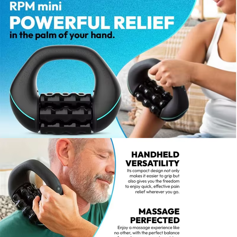 Mini masseur à percussion roulant pour soulager la fatigue corporelle