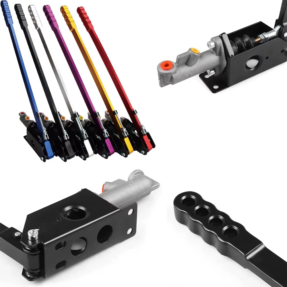 Frein à main hydraulique vertical universel de 63 cm, frein à main hydroélectrique pour course de drift, applicable à Honda, Toyota, Volkswagen