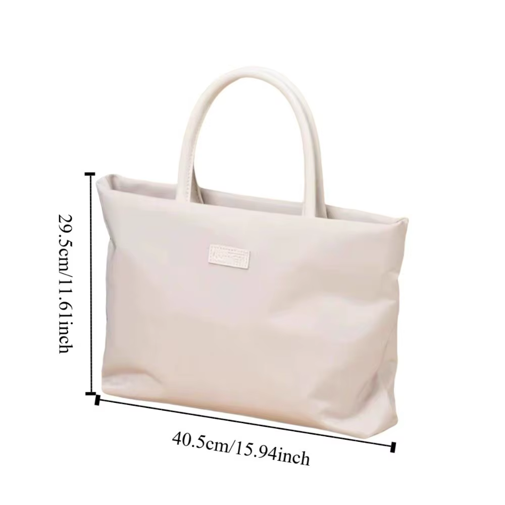 Sac de travail pour ordinateur portable de 16 pouces, sacoche étanche et antichoc avec bretelles, sac à main élégant de grande capacité, pochette pour ordinateur portable pour les trajets quotidiens