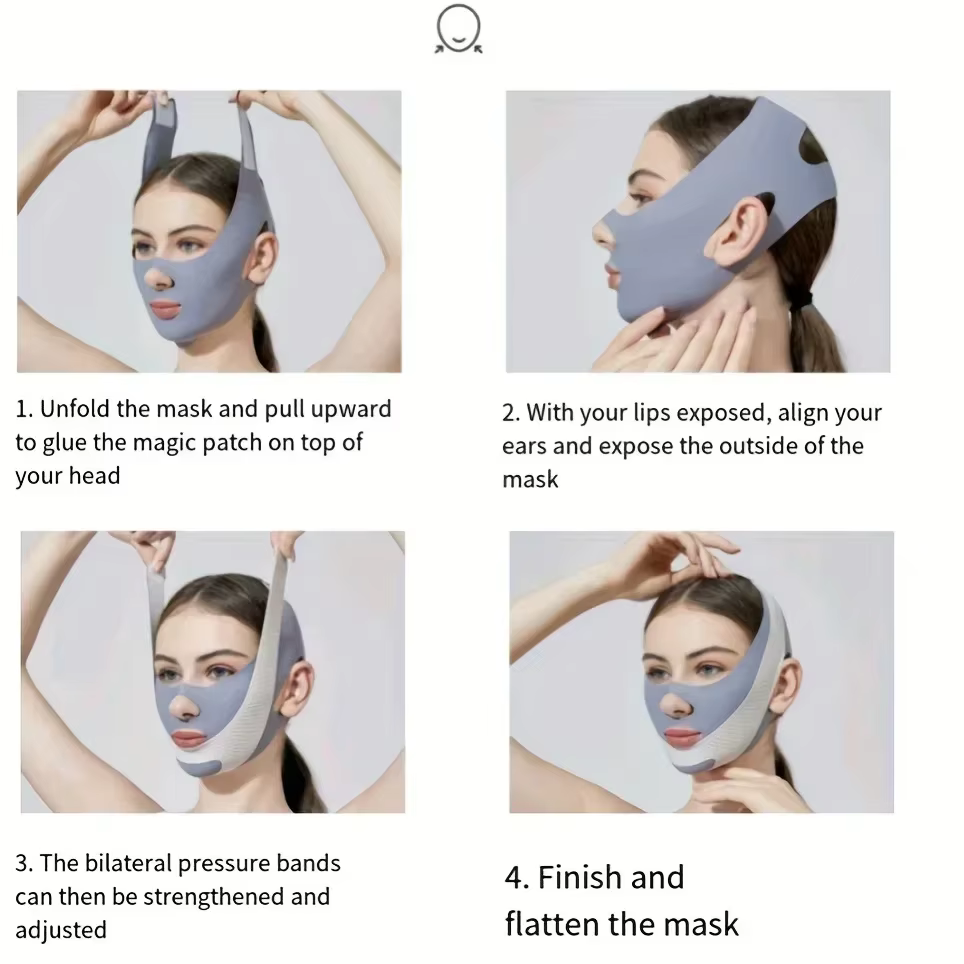 Bandage amincissant pour le visage
