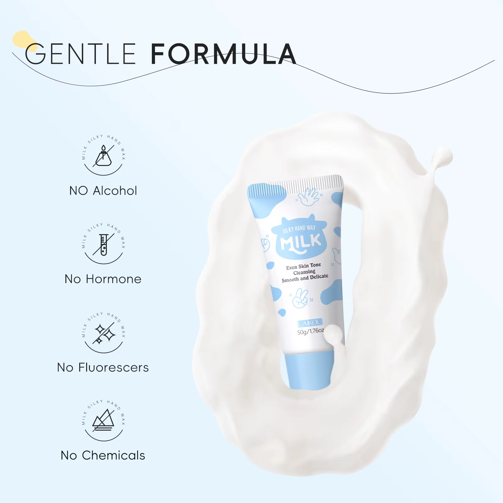 Cire pour les mains au lait Laikou
