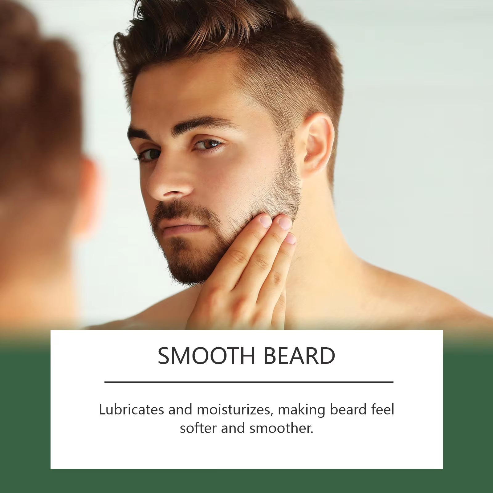 Huile nourrissante pour barbe pour hommes