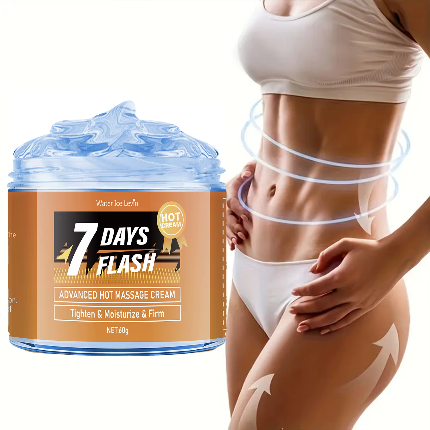 Crème de massage hydratante 60g – Serre-serrage et liftant
